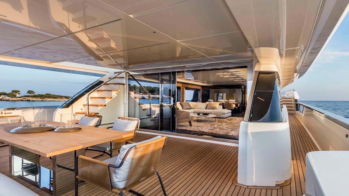 Аренда мегаяхты FERRETTI 920 Lady F в Сочи